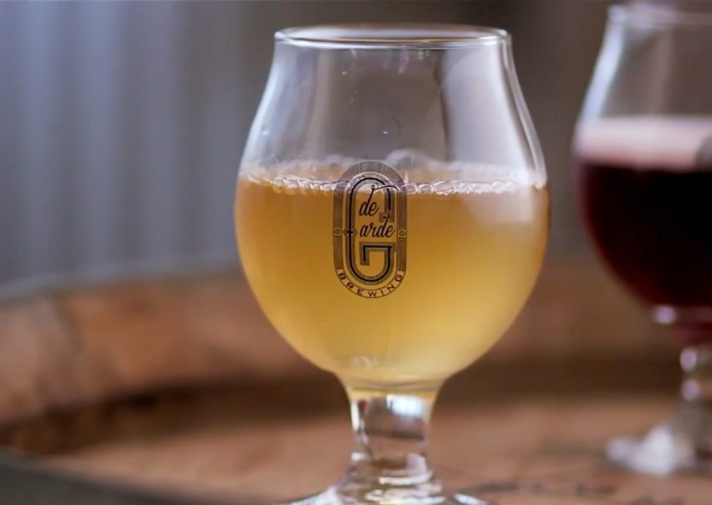 de garde brewing glasses