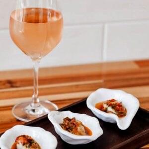 Anna's Table Oysters wine